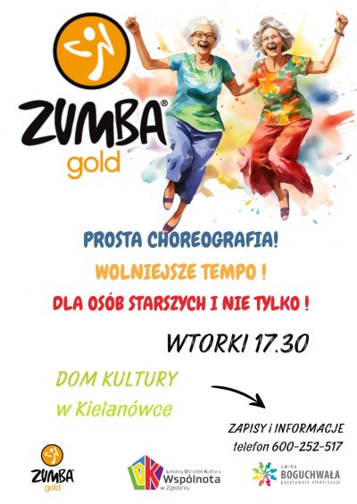 Zapraszamy na zajęcia Zumba Gold!